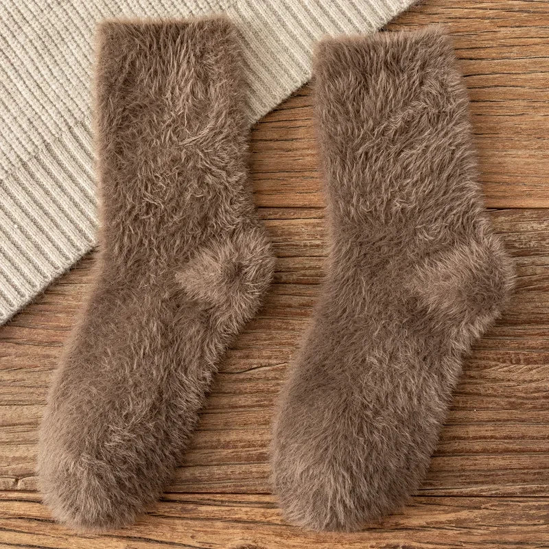 Cozy Soft Winter School Socks