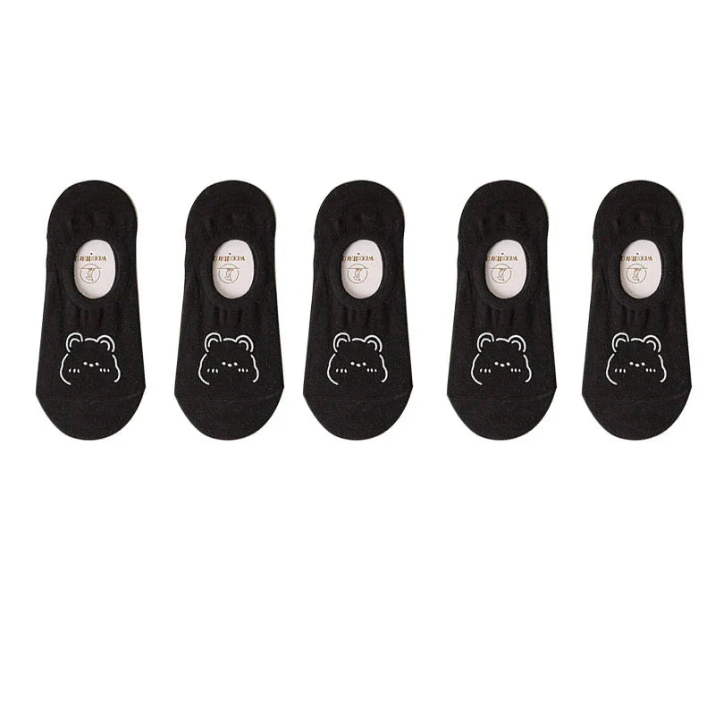 Cute Japanese Cartoon Bear Women Socks
