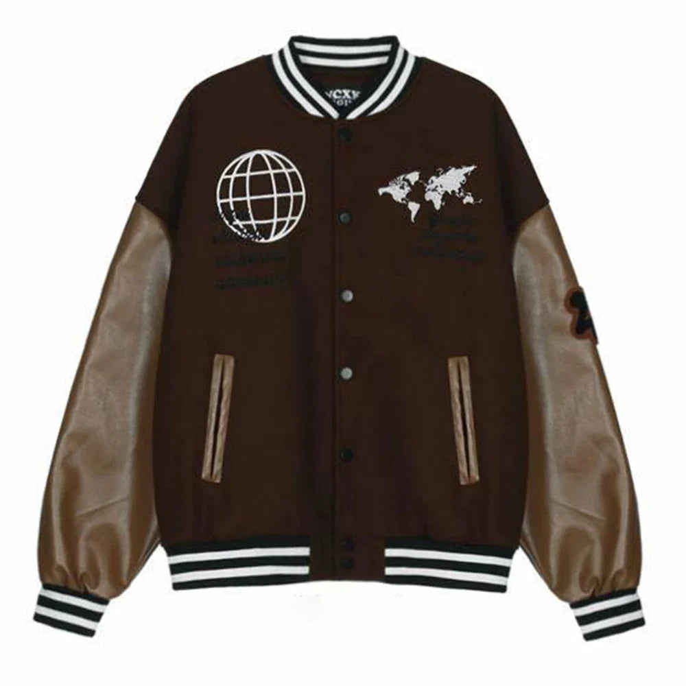 Retro American Style Baseball Versatile Jacket