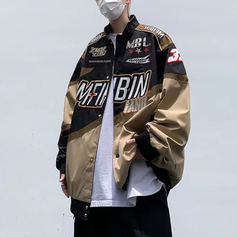 Oversized Energy Racing Motorcycle Jacket
