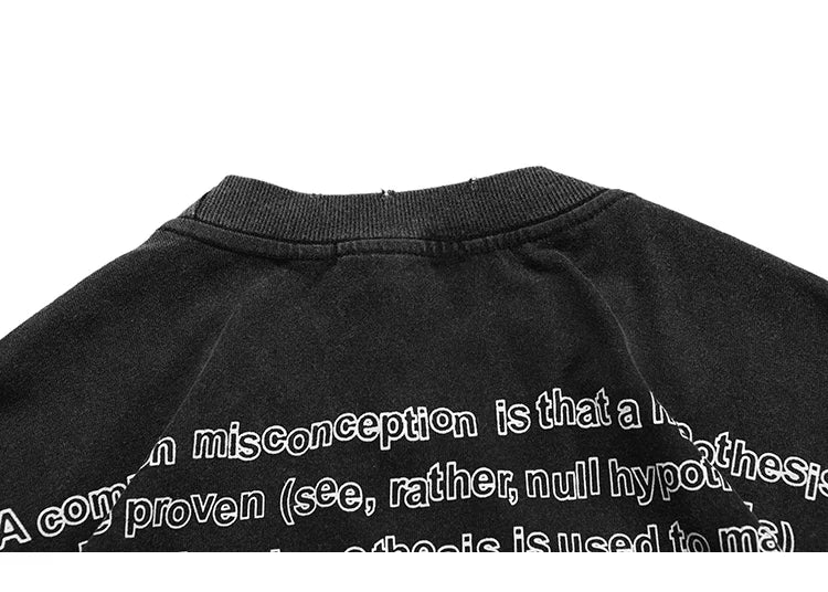 Unisex Japanese Kanji Print T-Shirt