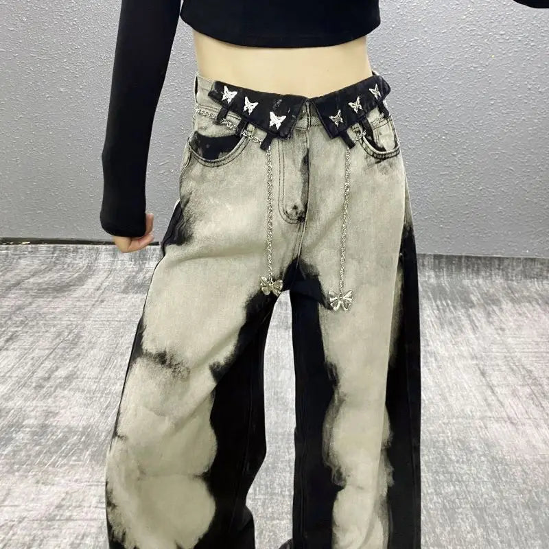 Spicy Loose Waist Casual Jeans