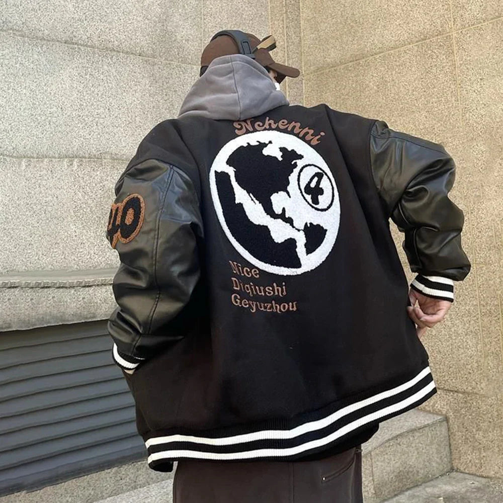 Retro American Style Baseball Versatile Jacket