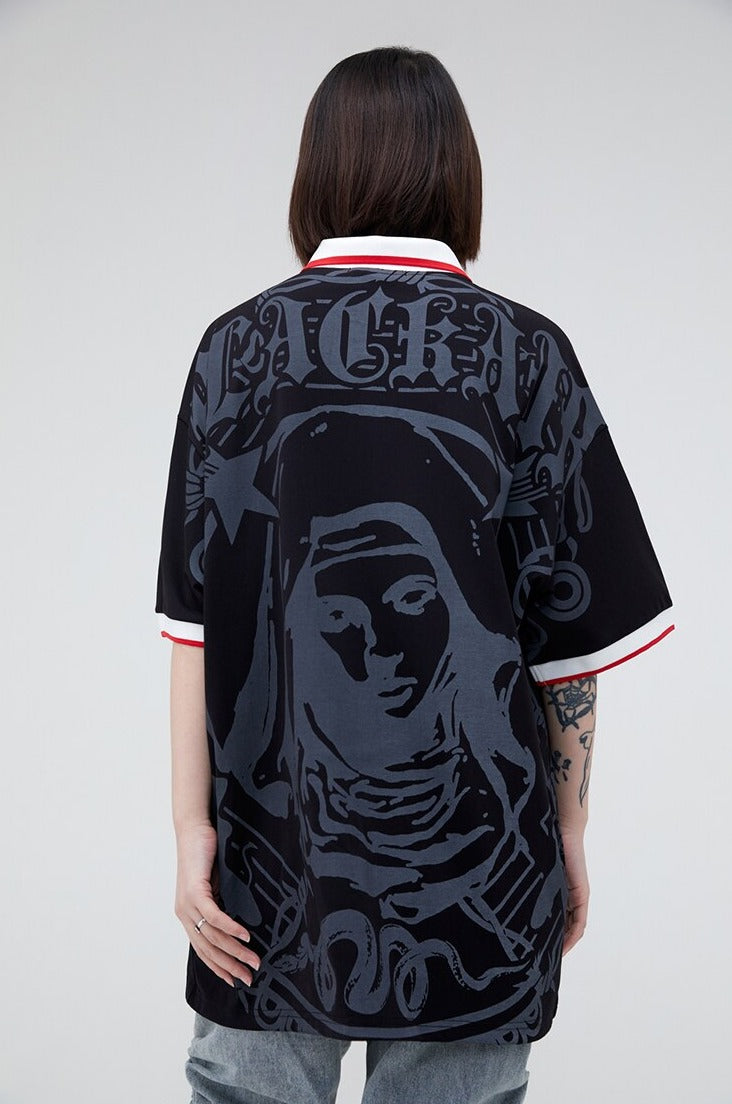 Virgin Mary Soccer T-shirt