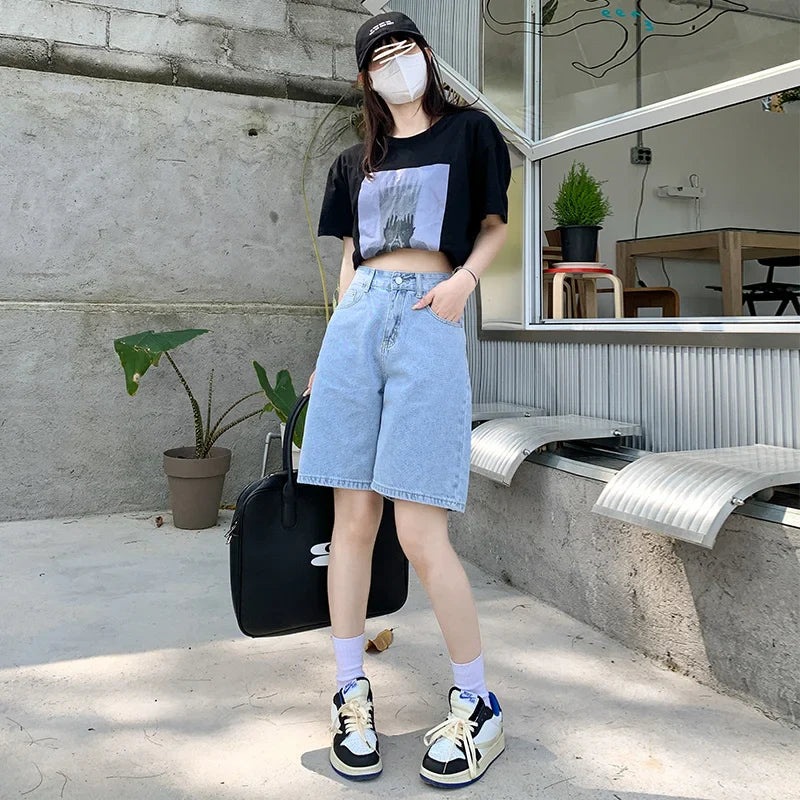 Y2k Baggy Shorts voor dames