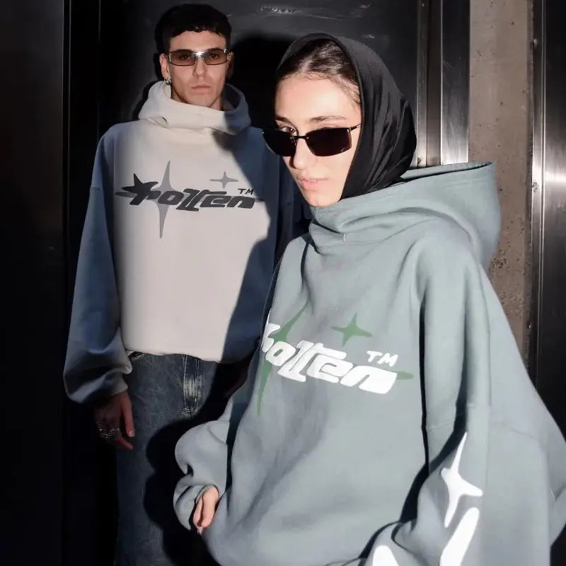Y2K Galactic Flux Hoodie