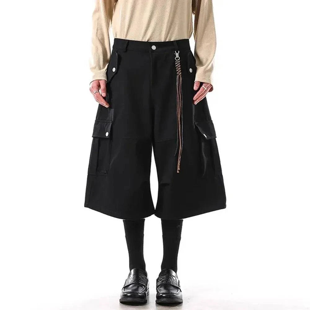 Long-lasting Retro Personality Cargo Jorts