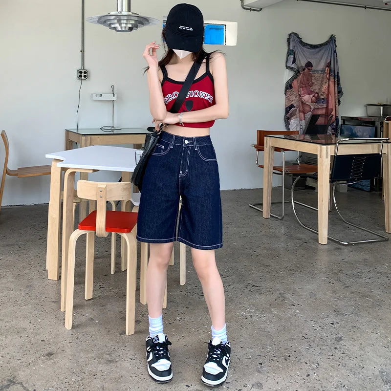 Y2k Baggy Shorts voor dames