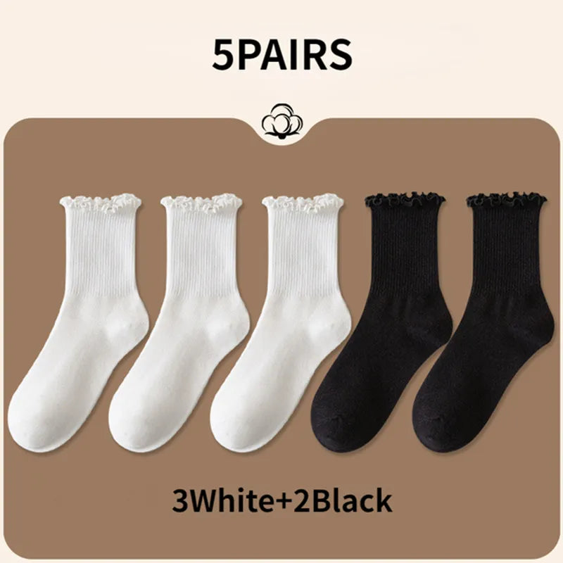 Breathable Middle Tube Socks