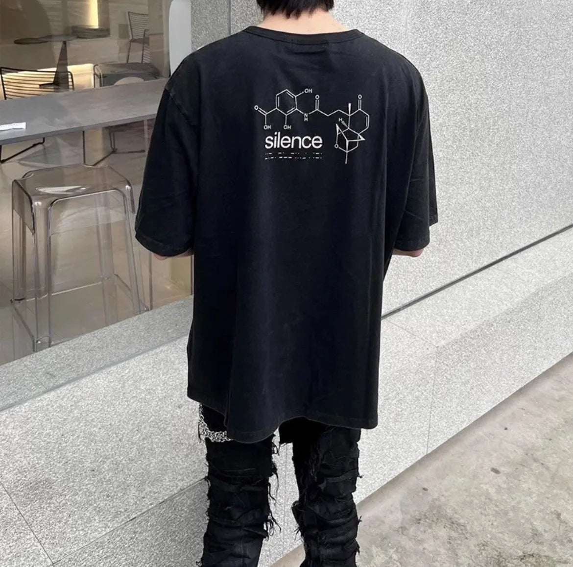 Rare Skeleton Wash Short Sleeve T-Shirt