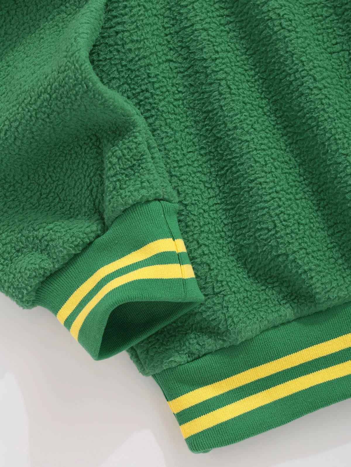 Mountain Sun Embroidered Fluffy Sweatshirt