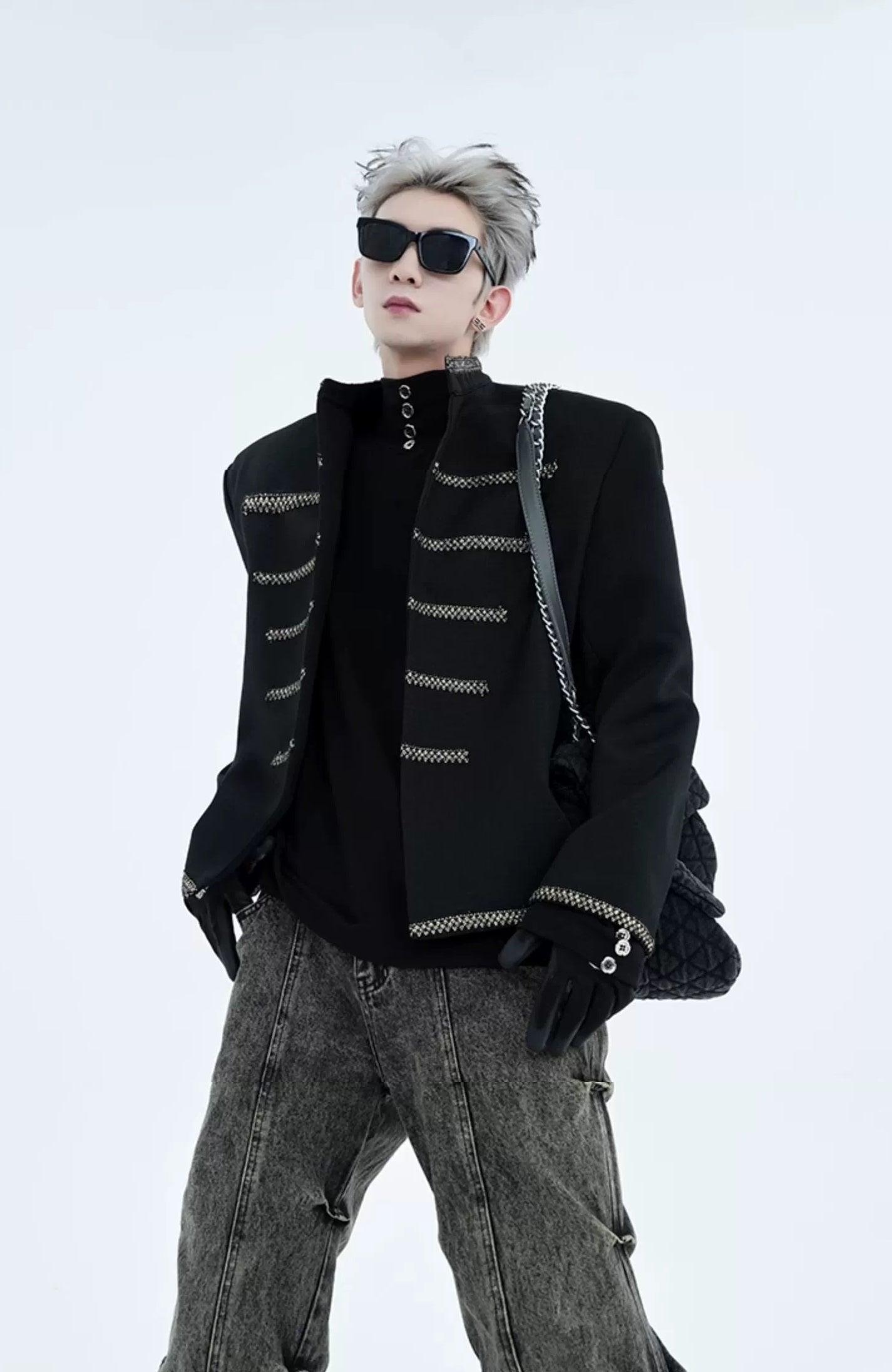 Standing-collar Jacket