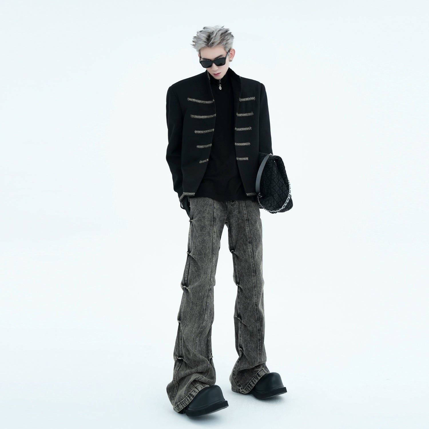Standing-collar Jacket