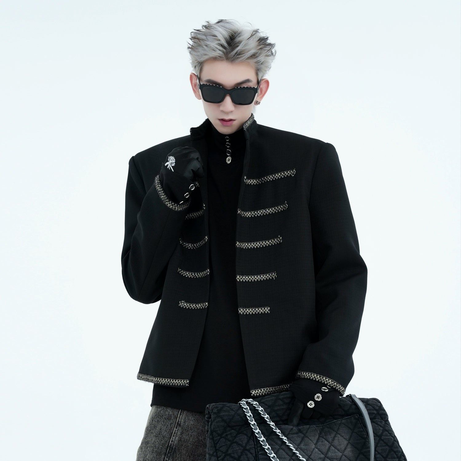 Standing-collar Jacket