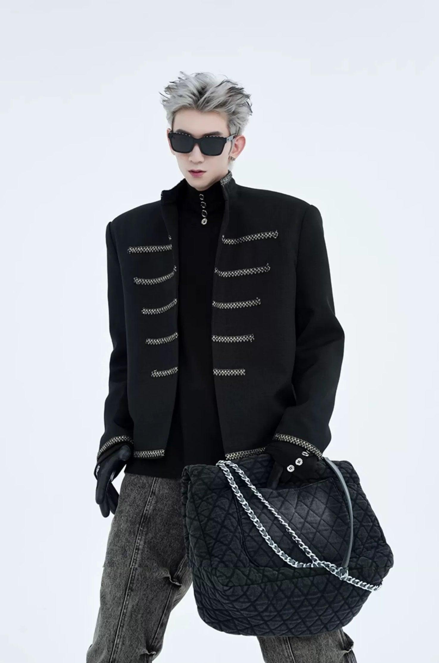 Standing-collar Jacket