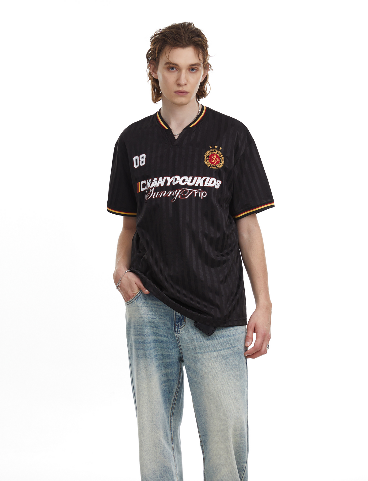 Madxmarx Varsity Mesh Soccer Tee