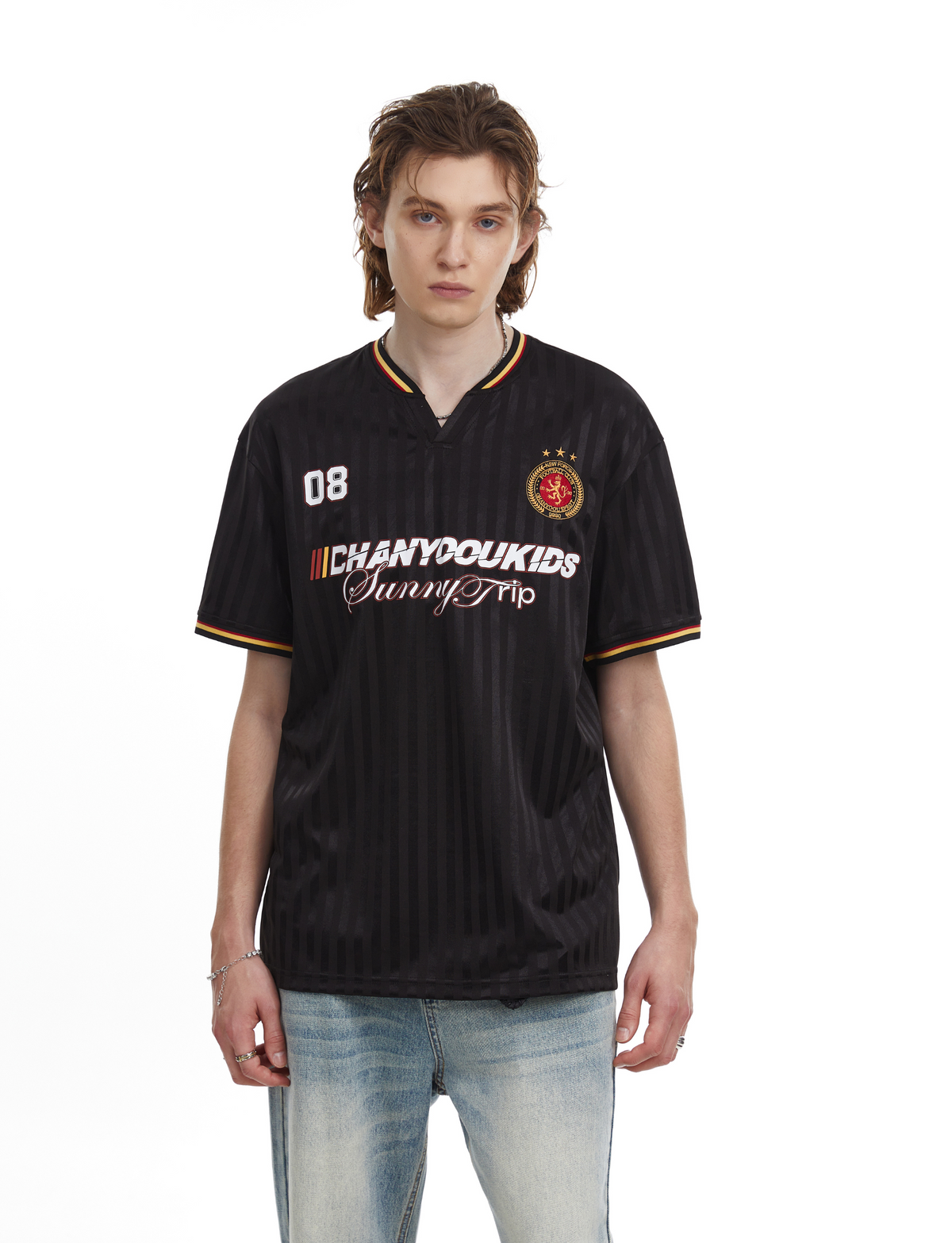 Madxmarx Varsity Mesh Soccer Tee