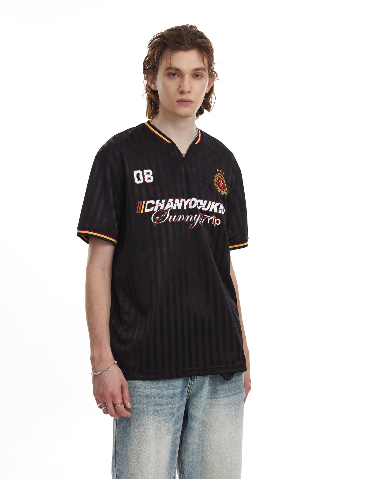 Madxmarx Varsity Mesh Soccer Tee