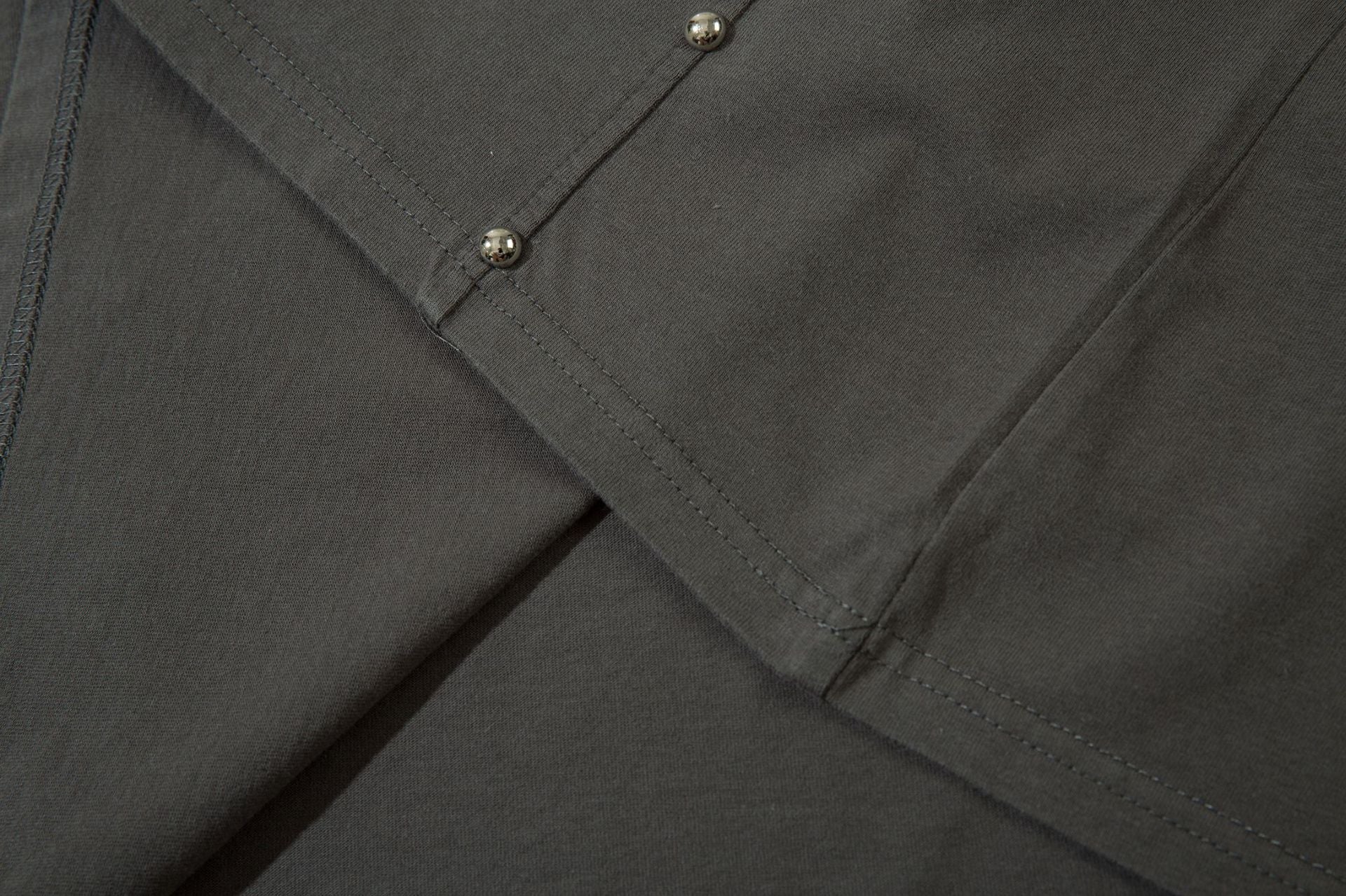 Heavyweight Washed Rivet Oversize Short Sleeve T-Shirt