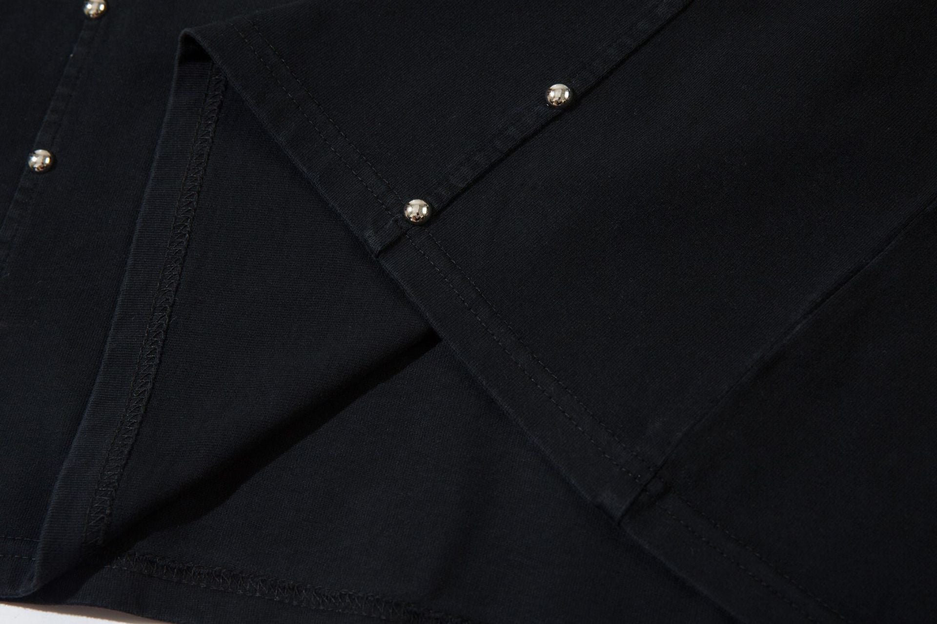 Heavyweight Washed Rivet Oversize Short Sleeve T-Shirt