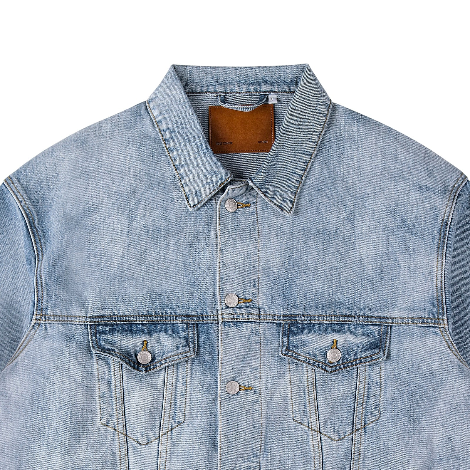 Wash Blue Workwear Denim Jacket