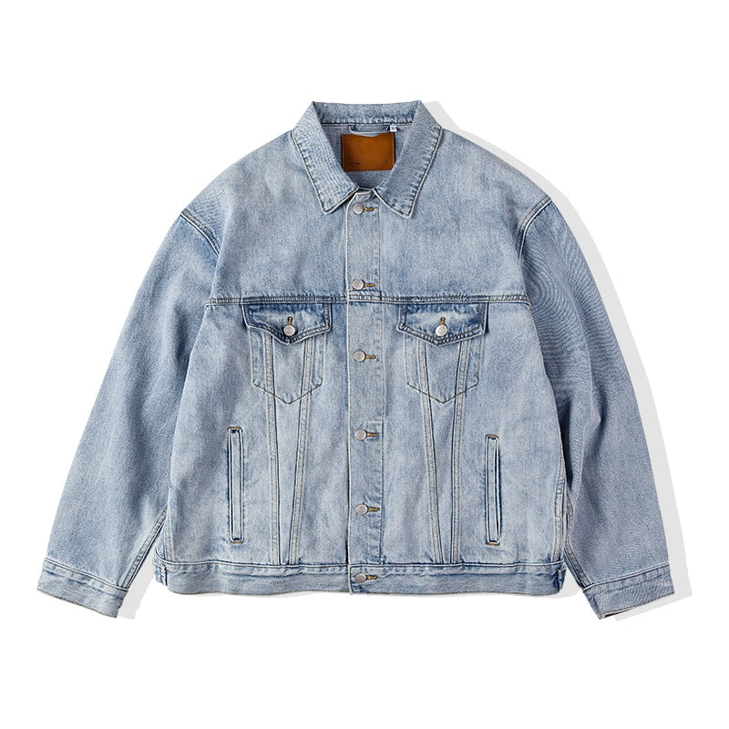 Wash Blue Workwear Denim Jacket