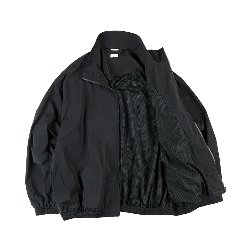 Zipper Windbreaker Jacket
