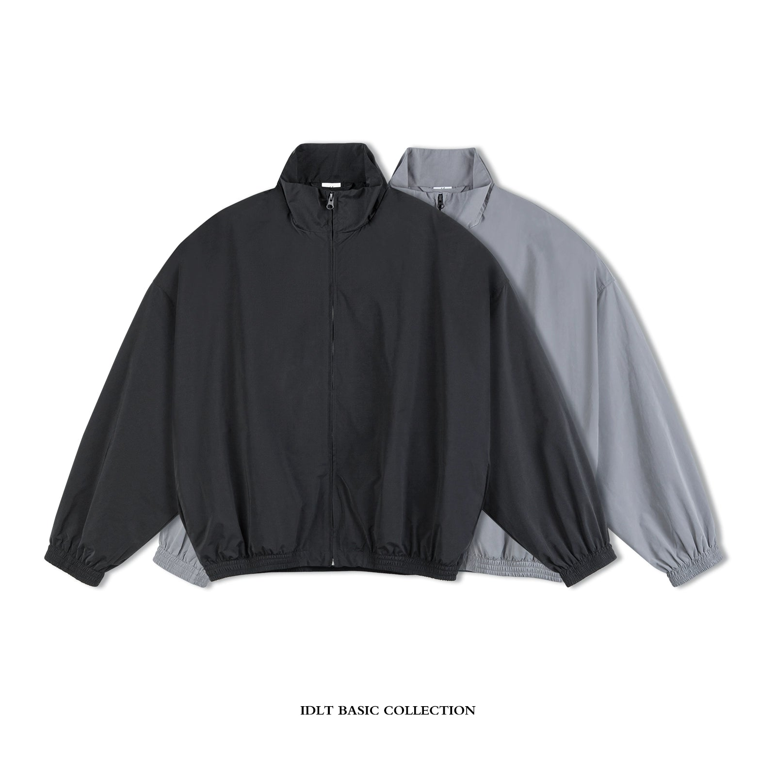 Zipper Windbreaker Jacket