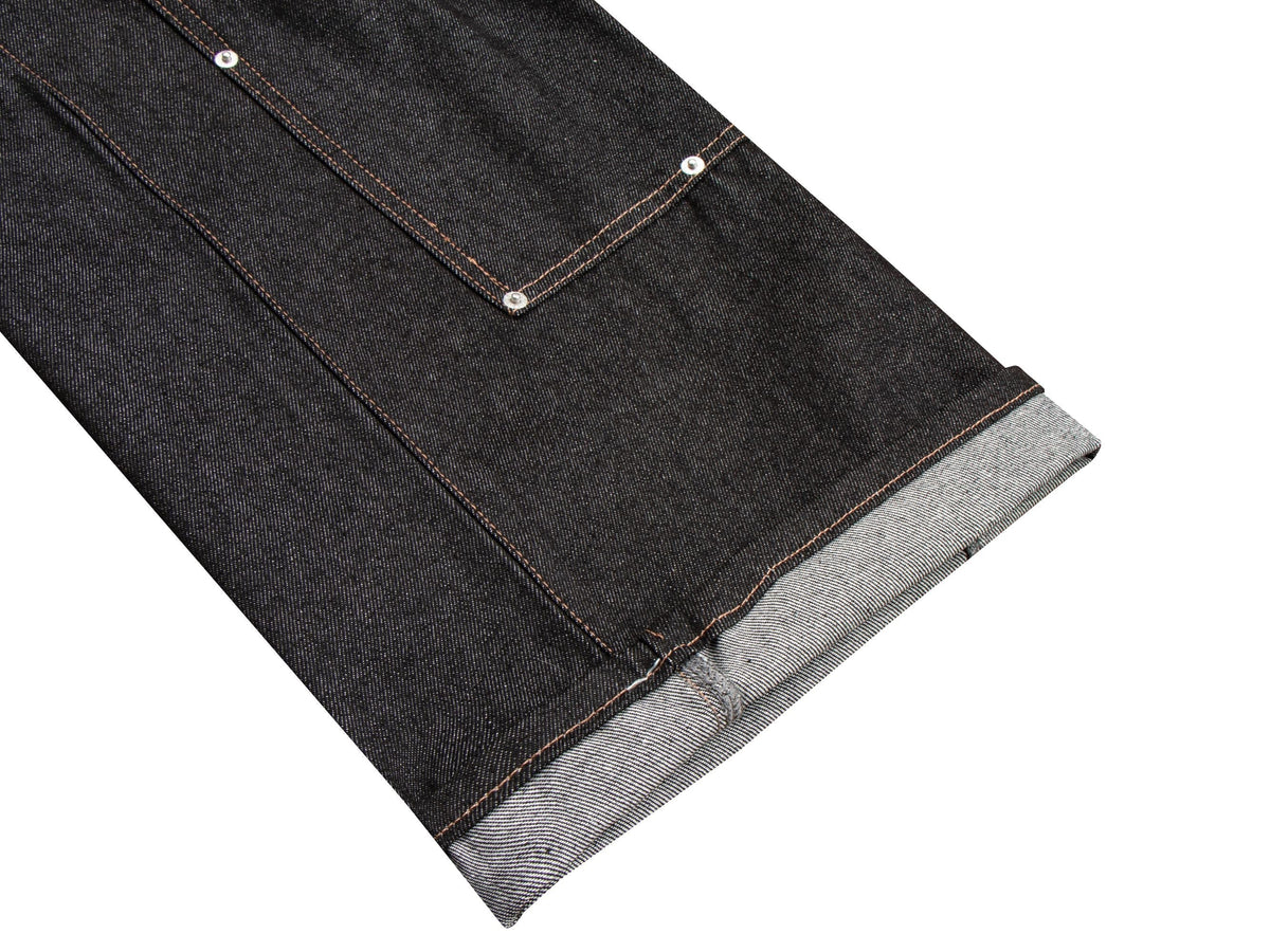 Madxmarx Double Waist Panel Wide-Leg Jeans