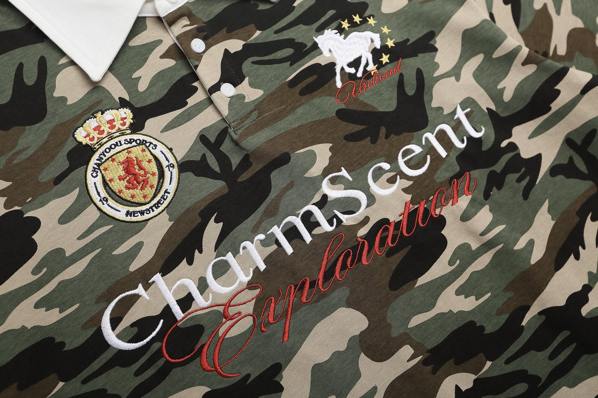 Madxmarx Camo Heritage Polo Shirt