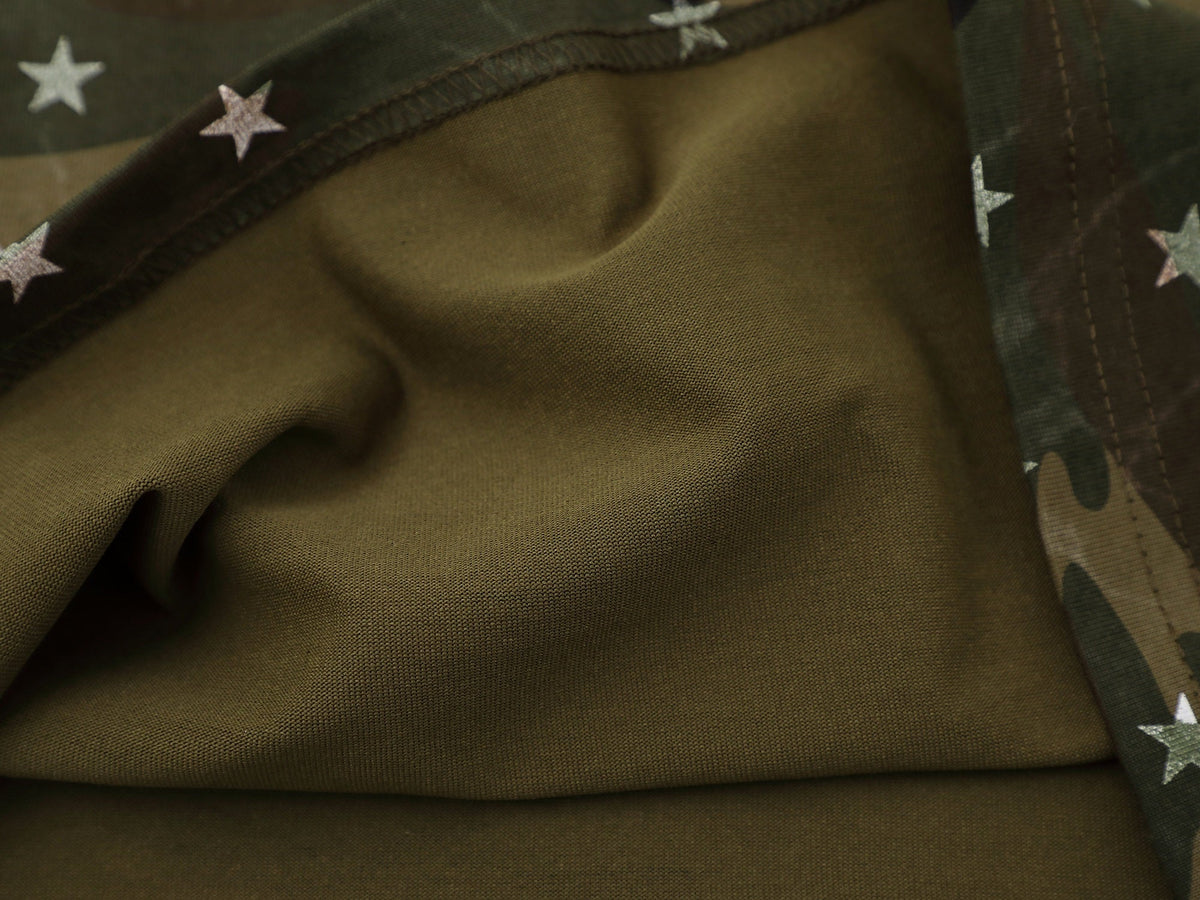 Madxmarx Camo Star Graphic Polo