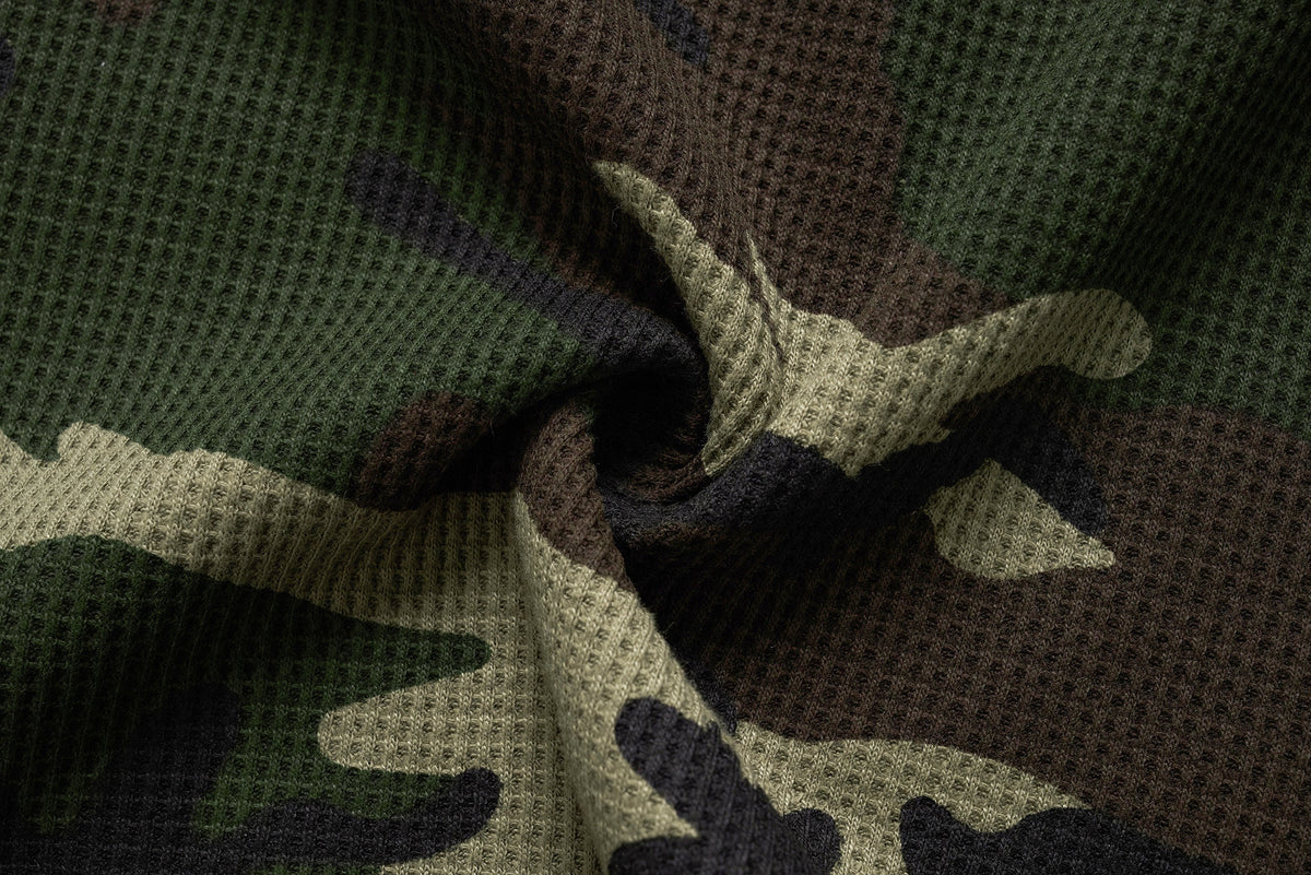 Madxmarx Camo Text Graphic Longsleeve