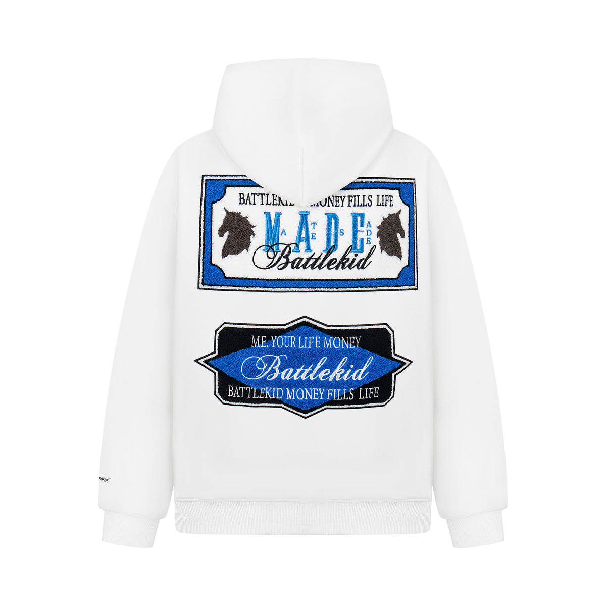 Madxmarx Embroidered Badge Logo Hoodie