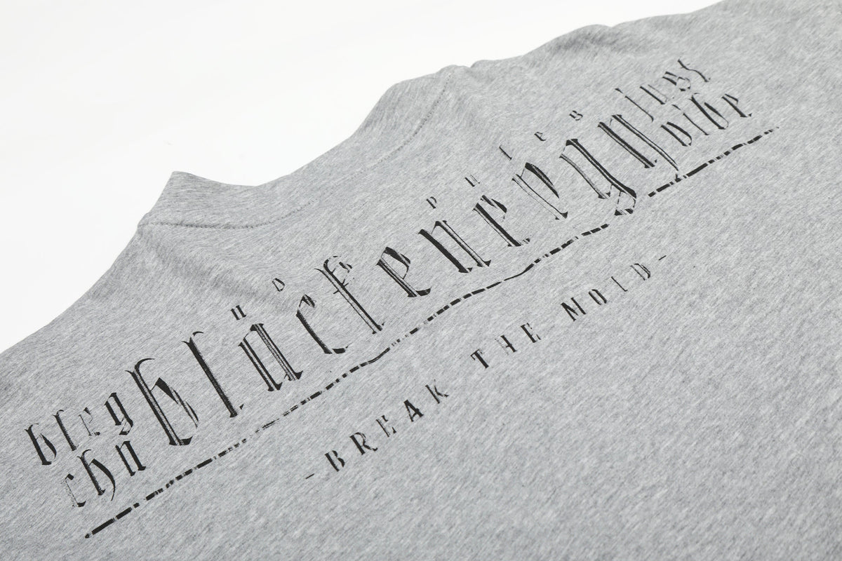 Madxmarx Graphic Henley Long Sleeve Tee