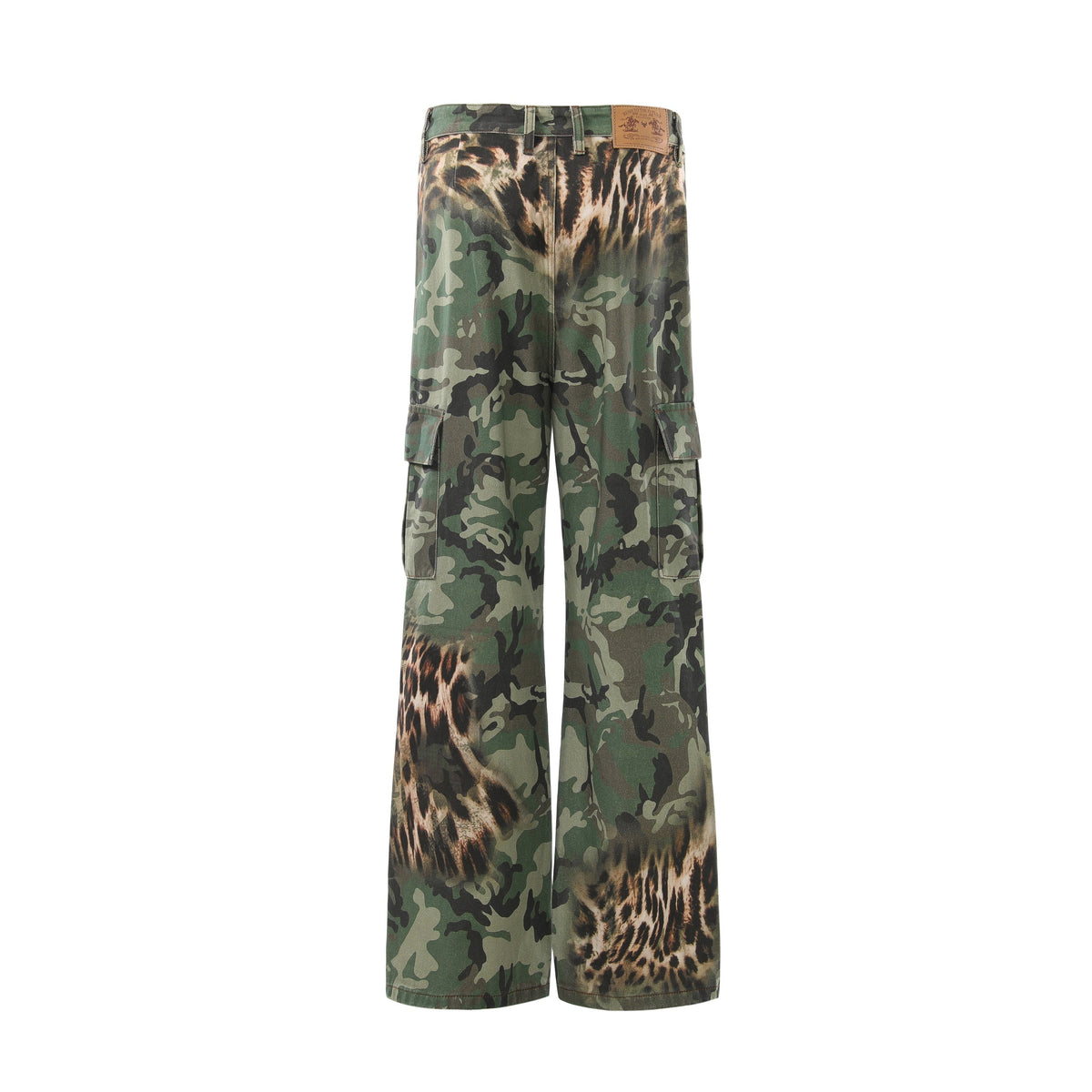Madxmarx Leopard Camo Cargo Pants