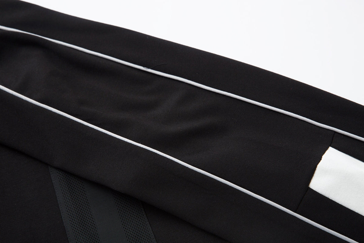 Madxmarx Contrast Panel Long-Sleeve Top