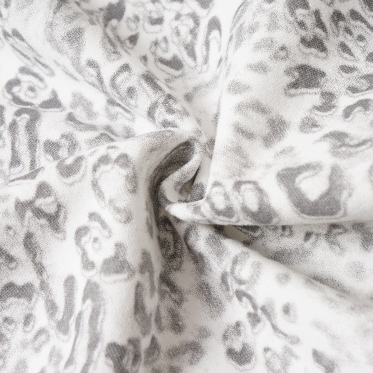 Madxmarx Leopard Print Zip-Up Hoodie
