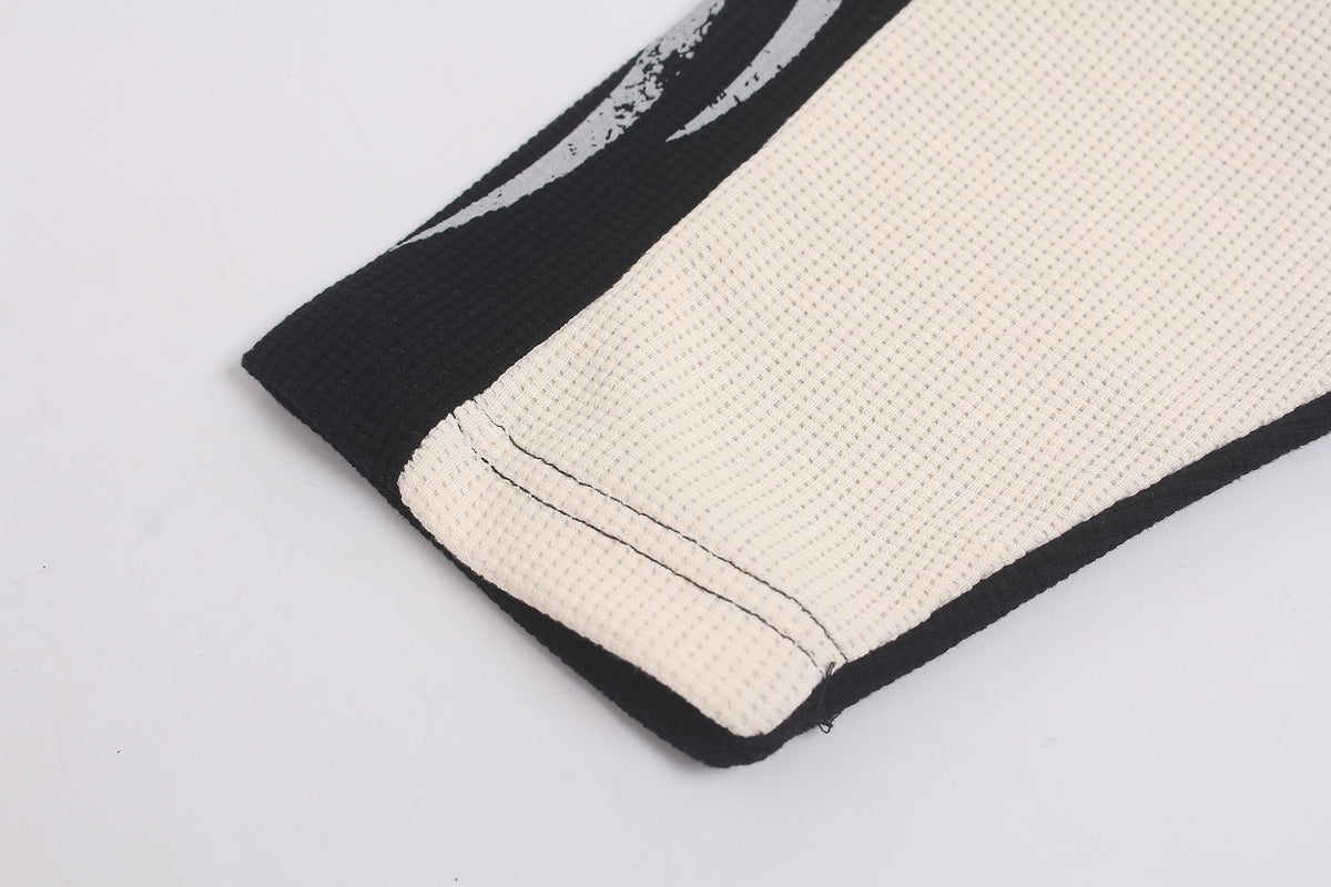 Madxmarx Vintage Racing Waffle Long Sleeve
