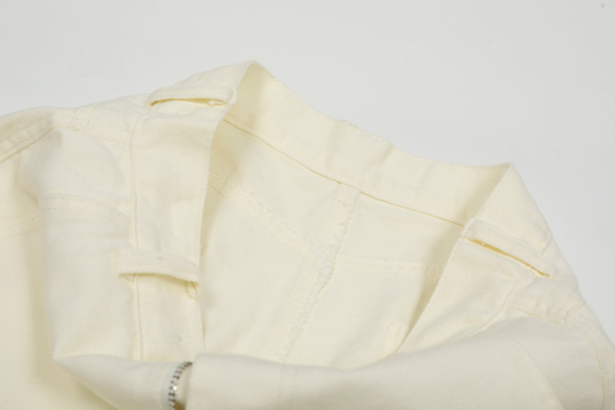 Madxmarx Sea Shell Embroidered Cargo Pants