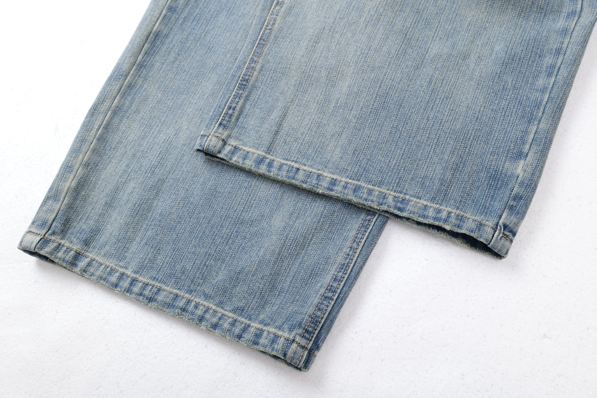 Madxmarx Vintage Washed Balloon Wide-Leg Jeans