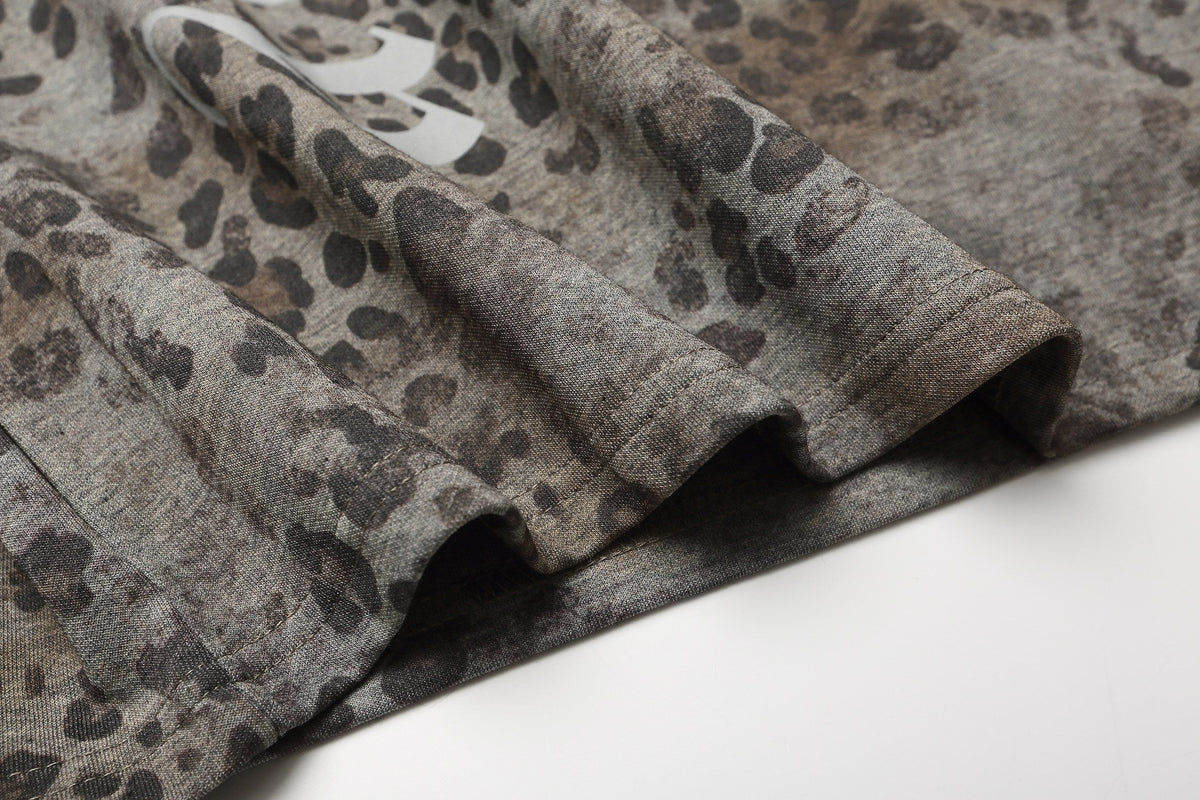 Madxmarx Leopard Gothic Polo Tee