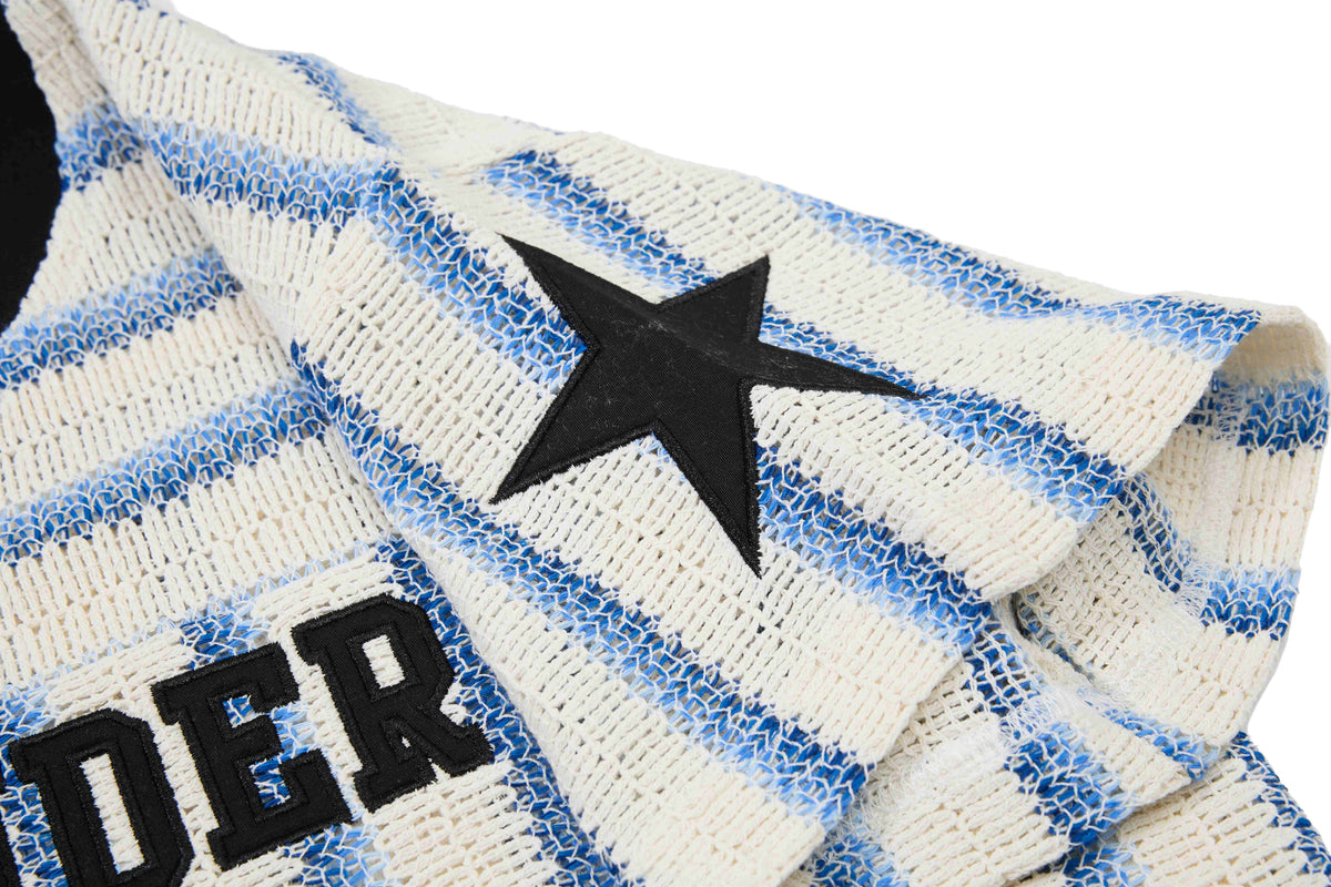 Madxmarx “Varsity Stripe Knit Tee”