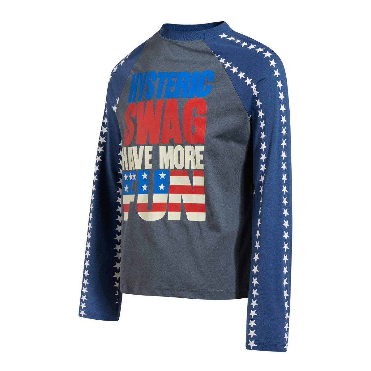 Madxmarx Hysteric Swag Star Raglan Long Sleeve Tee