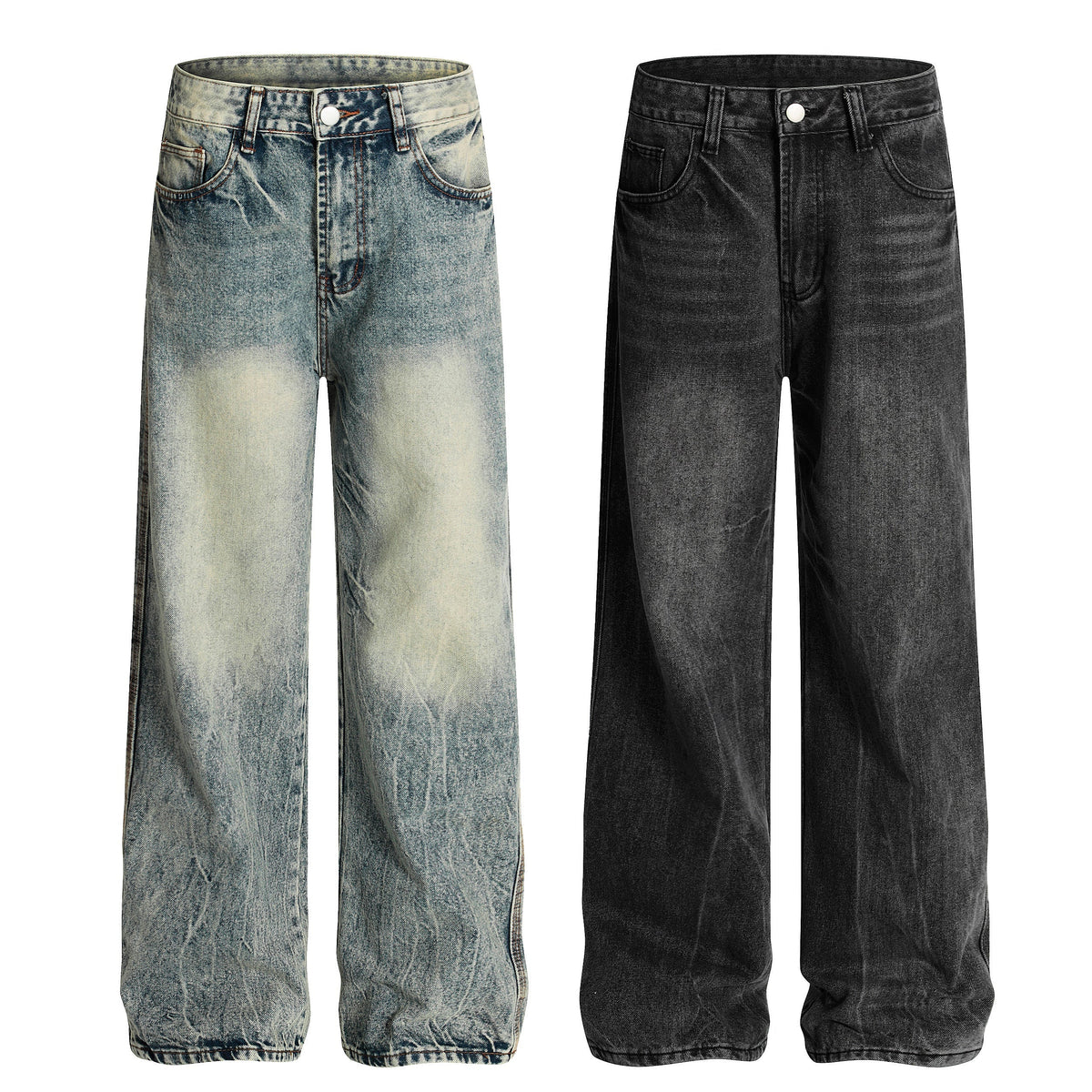 Jean large délavé vintage Madxmarx