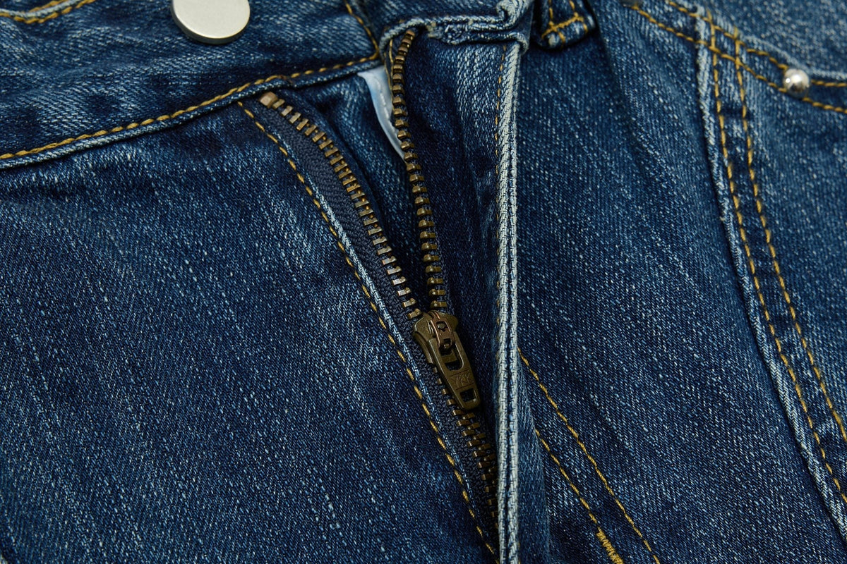 Madxmarx „Studded Panel Denim Jeans“