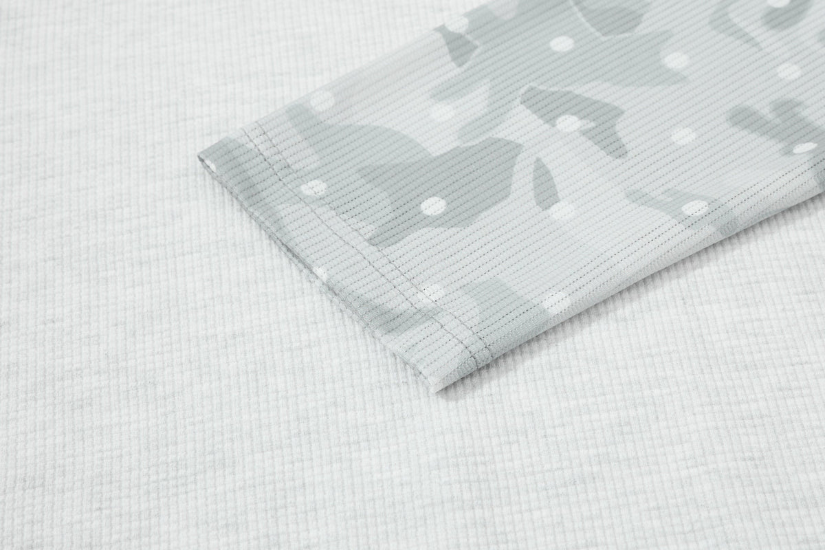 Madxmarx Camo Dot Raglan Long Sleeve Tee