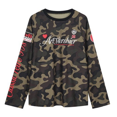Maillot à manches longues à motif camouflage Madxmarx - M / Camouflage