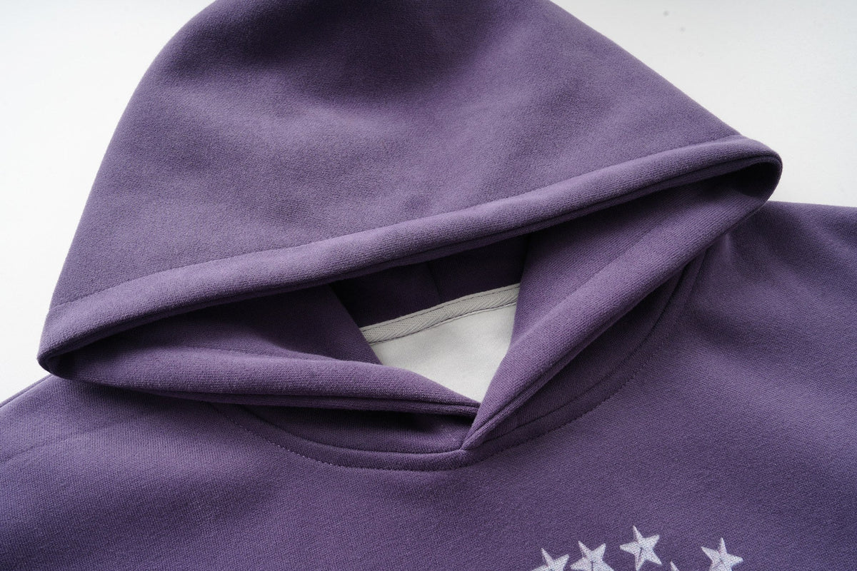 Madxmarx Rhinestone Skull Pullover Hoodie