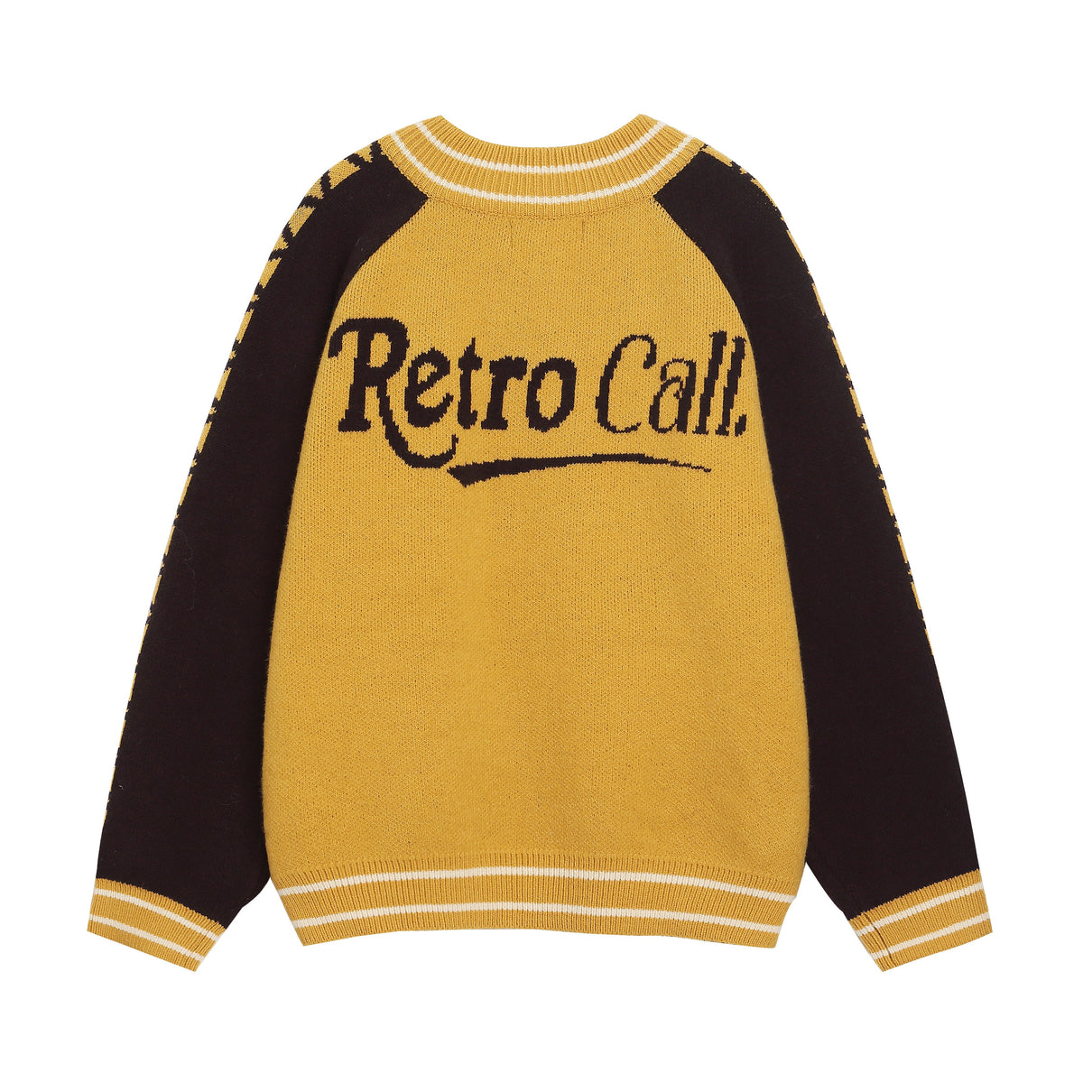 Madxmarx Retro Zip Knit Jacket