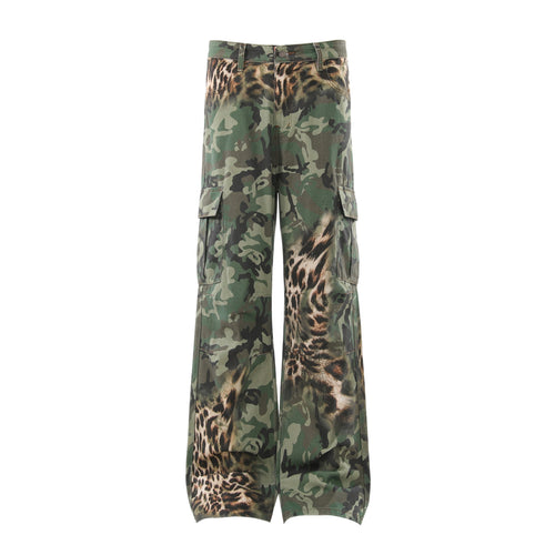 Madxmarx Leopard Camo Cargo Pants - XS / As Shown